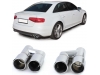 COLAS DE ESCAPE DOBLES PARA AUDI A4 B8