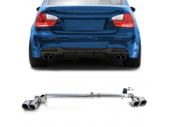 TUBOS DE ESCAPE PARA BMW E90 E91 05-12 PACK M DOBLE AMBOS LADOS