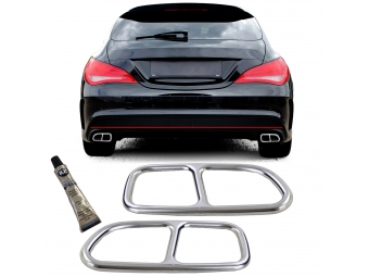EMBELLECEDOR DE ESCAPE PARA MERCEDES CLA C117 X117