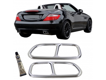 EMBELLECEDOR DE ESCAPE PARA MERCEDES SLK R171