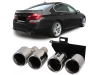 COLA + EMBELLECEDOR DE ESCAPE CON 4 SALIDAS LOOK-M PARA BMW F10/F11