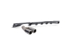 DIFUSOR TRASEIRO EM CARBONO PARA BMW SÉRIE 3 F30/F31 + PONTEIRA DE ESCAPE CROMADA