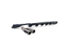 DIFUSOR TRASERO EN NEGRO MATTE PARA BMW SERIE 3 F30/F31 + COLA CROMO