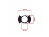ADAPTADOR PARA BOMBILLAS LED/XENON H1 HONDA