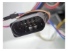 FAROS DELANTEROS DINAMICOS PARA MERCEDES CLASE C W205 NEGROS 2014-2018