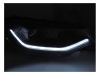 FAROS DELANTEROS LUZ DIURNA NEGROS PARA VW CADDY 2020-