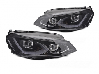 FAROS DELANTEROS  FULL LED PARA VOLKSWAGEN GOLF 7 2012-2017