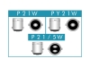 BOMBILLA LED BLANCA BA15S / P21W / 1156