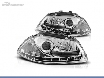 FAROS DELANTEROS LUZ DIURNA LED PARA SEAT IBIZA / CORDOBA 6L