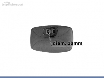RETROVISOR PARA IVECO EUROCARGO / TURBOSTAR / UNIVERSAL GRAN ANGULAR