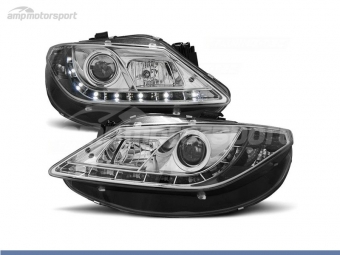 FAROIS DIANTEIROS LUZ DIURNA LED PARA SEAT IBIZA 6J