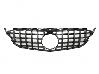 PARRILLA PANAMERICANA GTR PARA MERCEDES-BENZ CLASE C W205 2014-2021 NEGRO BRILLO