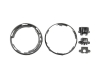 GRELHA PANAMERICANA GTR PARA MERCEDES-BENZ CLASE C W205 / S205 / C205 / A205 PRETO BRILHO