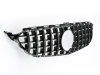 GRELHA PANAMERICANA GTR PARA MERCEDES-BENZ CLASE C W205 / S205 / C205 / A205 PRETO BRILHO