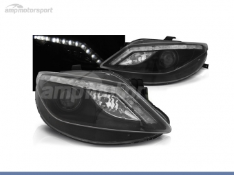 FAROIS DIANTEIROS LUZ DIURNA LED PARA SEAT IBIZA 6J