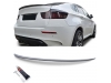 PESTAÑA DE MALETERO NEGRO BRILLO LOOK M PARA BMW X6 E71/E72 2007-2014