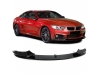 SPOILER DELANTERO LOOK M-PERFORMANCE PARA BMW SERIE 4 F32 / F33 / F36 NEGRO BRILLO