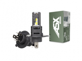 KIT BOMBILLAS ASX ECO PLUG-IN LED H4 HOMOLOGADO + CERTIFICADO ITV