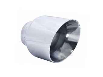 COLA DE ESCAPE INOX REDONDA 100MM