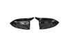 CARCASAS DE ESPEJOS PARA BMW X3 G08 X4 G02 LOOK M NEGRO BRILLO