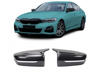 CAPAS DE ESPELHOS PARA BMW LOOK M CARBONO