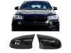 CAPAS DE ESPELHOS PARA BMW X3/X4/X5/X6 LOOK M PRETO BRILHANTE