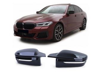 CAPAS DE ESPELHOS PARA BMW G30/G31 LOOK M5 PRETO BRILHANTE