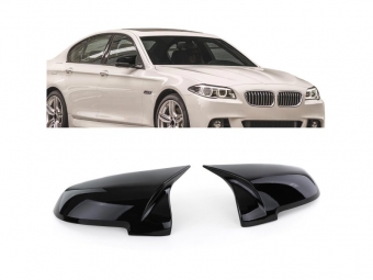 CARCASAS DE ESPEJOS PARA BMW SERIE 4 LOOK M NEGRO BRILLO