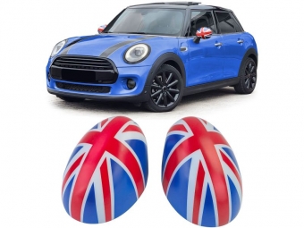 CARCASAS DE ESPEJOS PARA MINI F54 F55 F56 F57 TIPO UNION JACK