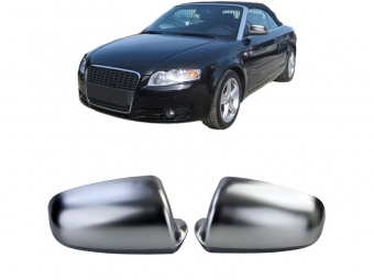 CAPAS ESPELHOS RETROVISORES AUDI A3 8P A4 B6 A4 B7 A6 4F COR ALUMINIO
