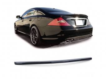 AILERON TRASEIRO PRETO BRILHO PARA MERCEDES CLS W219 2004-2010