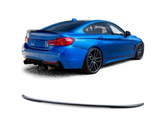 AILERON TRASEIRO PRETO BRILHO PARA BMW SERIE 4 F36 GRAN COUPE