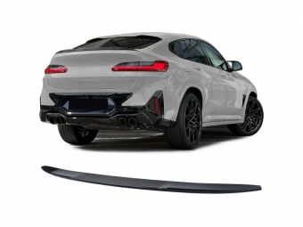 AILERON TRASEIRO PRETO BRILHO PARA BMW X4 G02 2018-2020