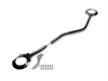 BARRA DE TORRETAS DELANTERA EN ACERO PARA VW POLO 86/86C 1975-1994 NEGRA