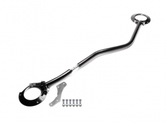 BARRA DE TORRETAS DELANTERA EN ACERO PARA VW POLO 86/86C 1975-1994 NEGRA