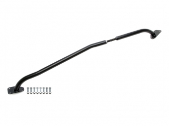 BARRA ANTI-APROXIMAÇÃO DE AÇO DIANTEIRA PARA AUDI A4 B5 1994-2001 - PRETA
