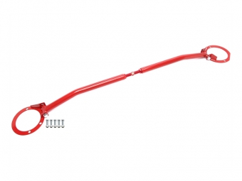 BARRA ANTI-APROXIMAÇÃO DE AÇO DIANTEIRA PARA OPEL ASTRA F 1991-1998 - VERMELHA