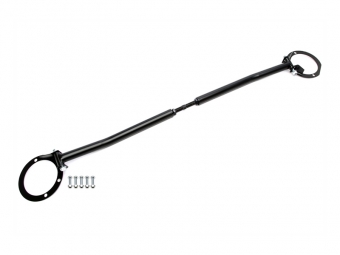 BARRA ANTI-APROXIMAÇÃO DE AÇO DIANTEIRA PARA OPEL ASTRA F 1991-1998 - PRETA