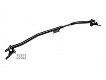 BARRA DE TORRETAS DELANTERA EN ACERO PARA OPEL CORSA B 1993-2000 - NEGRA