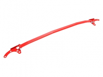 BARRA DE TORRETAS DELANTERA EN ACERO PARA BMW SERIE 1 F20 2011-2019 - ROJA
