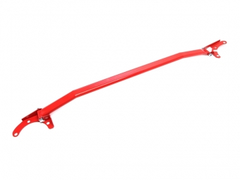 BARRA DE TORRETAS DELANTERA EN ACERO PARA BMW SERIE 3 F30/F31/F34 SERIE 4 F32 2011-2019 - ROJA