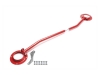 BARRA DE TORRETAS DELANTERA EN ACERO PARA VOLKSWAGEN GOLF MK2 1983-1995 - ROJA