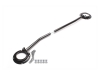 BARRA DE TORRETAS DELANTERA EN ACERO PARA VOLKSWAGEN GOLF MK2 1983-1995 - NEGRA