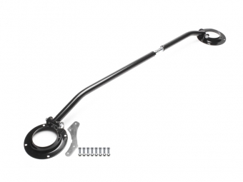 BARRA DE TORRETAS DELANTERA EN ACERO PARA VOLKSWAGEN GOLF MK3 1991-1997 - NEGRA