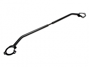 BARRA ANTI-APROXIMAÇÃO DE AÇO DIANTEIRA PARA SEAT LEON 5F / VOLKSWAGEN GOLF MK7 / MK8 - PRETA