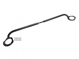 BARRA ANTI-APROXIMAÇÃO DE AÇO DIANTEIRA PARA VW POLO 9N/9N3 2001-2009 - PRETA