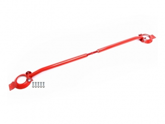 BARRA ANTI-APROXIMAÇÃO DE AÇO DIANTEIRA PARA OPEL VECTRA B 1995-2002 - VERMELHA