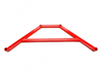 BARRA DE REFUERZO INFERIOR DELANTERO EN ACERO PARA BMW SERIE 3 E30 1982-1994 - ROJA