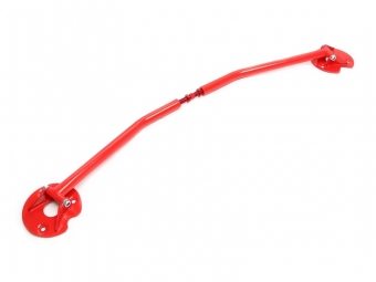 BARRA ANTI-APROXIMAÇÃO DE AÇO DIANTEIRA PARA BMW SERIE 3 E30 1982-1994 - VERMELHA