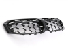 GRELA DIANTEIRA PARA BMW SÉRIE 3 G20 / G21 LCI 2022- PERFORMANCE PRETO / CROMO